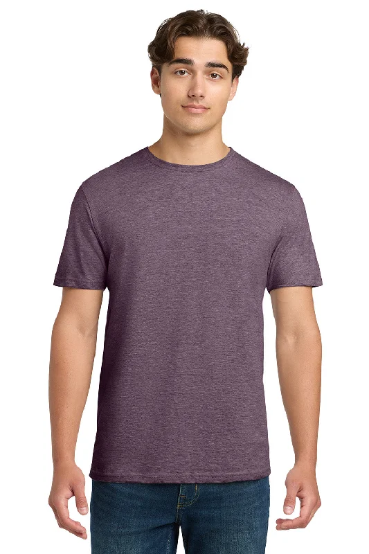 Men’s short-sleeve zest shirts-Gildan Mens Softstyle Short Sleeve Crewneck T-Shirt - Heather Maroon