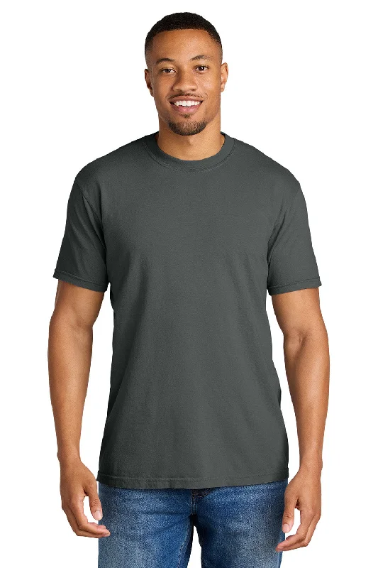 Men’s short-sleeve wisp tops-Comfort Colors Mens Short Sleeve Crewneck T-Shirt - Pepper Grey