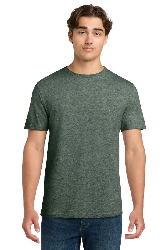 Men’s short-sleeve lilt tees-Gildan Mens Softstyle Short Sleeve Crewneck T-Shirt - Heather Military Green