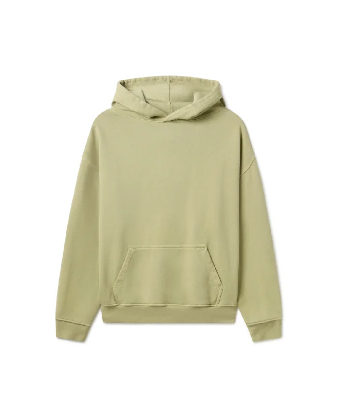 mens hoodie for active streetwear look-600 GSM 'Sage Green' Hoodie