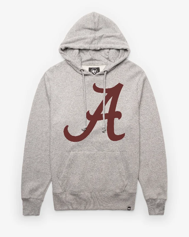 mens hoodie for gym sessions and daily wear-ALABAMA CRIMSON TIDE IMPRINT '47 HEADLINE HOOD