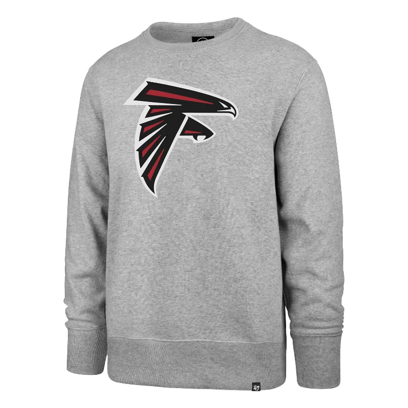 mens hoodie for sporty weekend wear-ATLANTA FALCONS IMPRINT '47 HEADLINE CREW