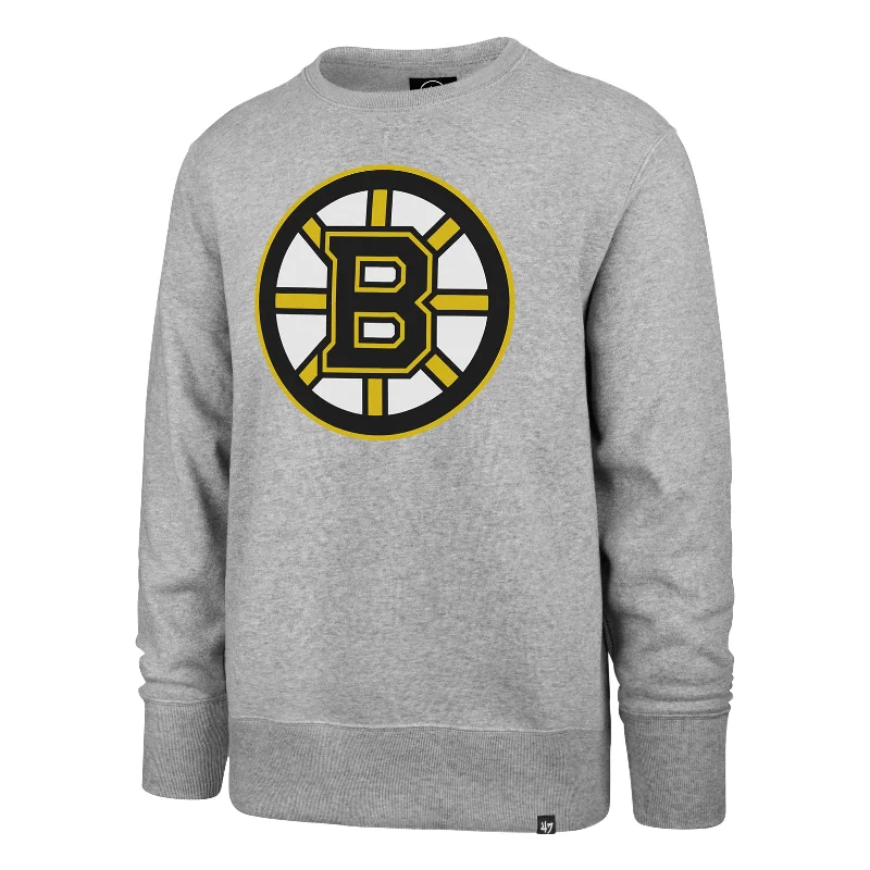 mens hoodie for cool, sporty look-BOSTON BRUINS IMPRINT '47 HEADLINE CREW