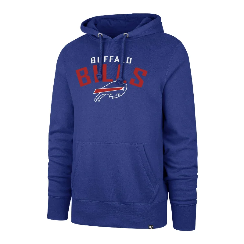 mens hoodie for cool, sporty look-BUFFALO BILLS OUTRUSH '47 HEADLINE HOOD