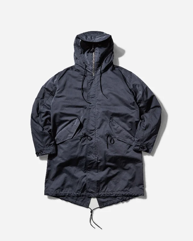 men's jackets with detachable inner lining-Men's Micro Kei Explorer Parka Black Sand