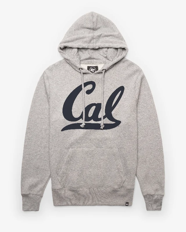 mens hoodie for comfortable weekend wear-CAL- BERKELEY GOLDEN BEARS IMPRINT '47 HEADLINE HOOD