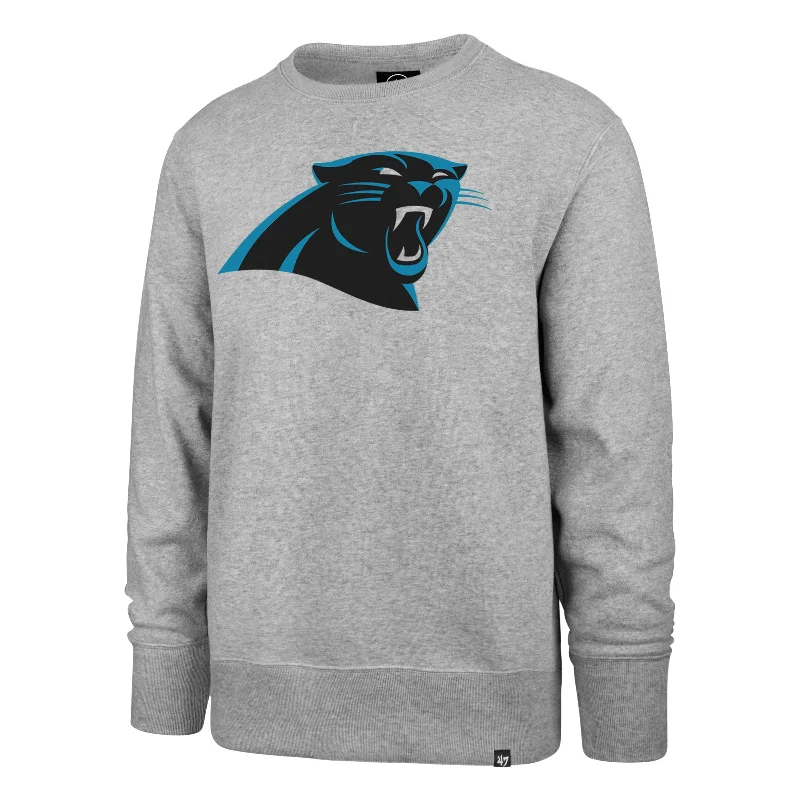 mens hoodie with stylish hood design-CAROLINA PANTHERS IMPRINT '47 HEADLINE CREW