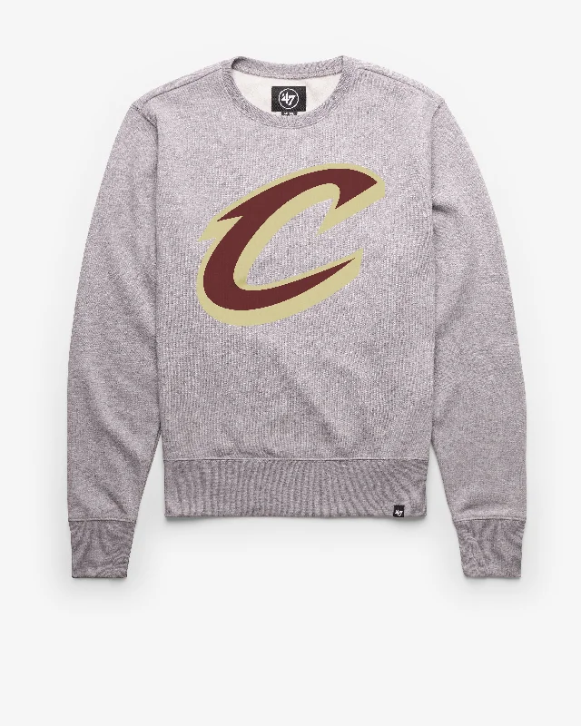 mens hoodie for smart, casual style-CLEVELAND CAVALIERS IMPRINT '47 HEADLINE CREW