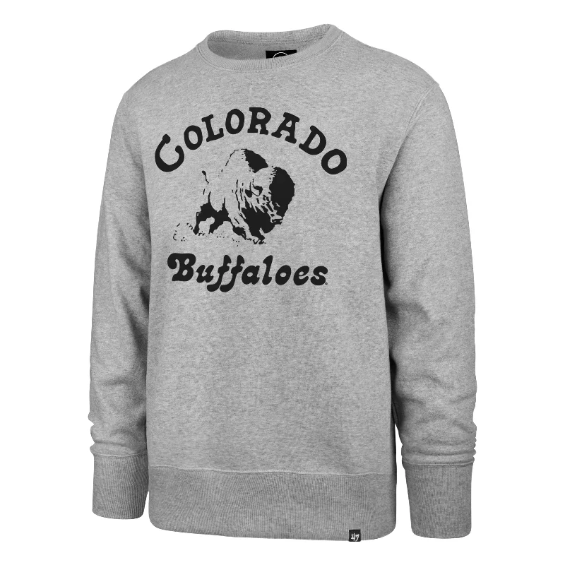 mens hoodie for fresh and casual vibes-COLORADO BUFFALOES VINTAGE IMPRINT '47 HEADLINE CREW