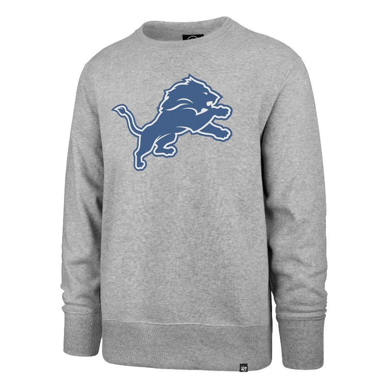 mens hoodie for comfy city looks-DETROIT LIONS IMPRINT '47 HEADLINE CREW