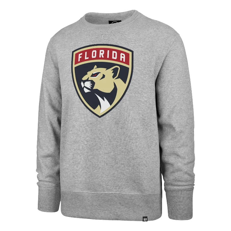 mens hoodie with stylish zipper detail-FLORIDA PANTHERS IMPRINT '47 HEADLINE CREW