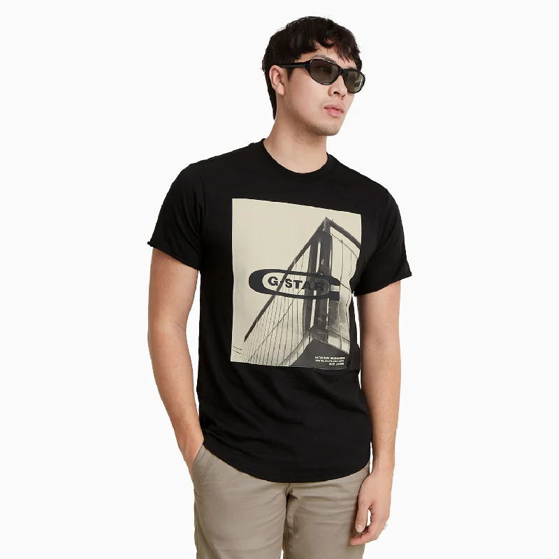 Men’s short-sleeve bunt shirts-Men's HQ Oldskool Logo Lash T-Shirt