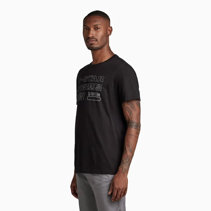 Men’s short-sleeve hark shirts-Men's Originals R Short Sleeve T Shirt