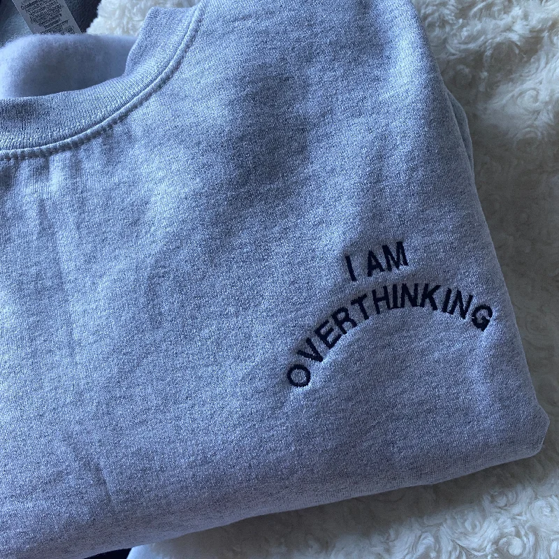 mens hoodie for workout and casual wear-I am.. customised embroidered sweatshirt