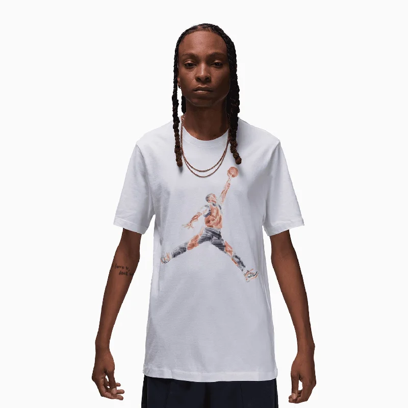 Men’s short-sleeve jolt shirts-Men's Jumpman Logo Short Sleeve T-Shirt