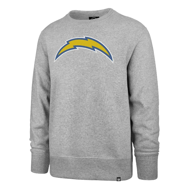 mens hoodie for stylish yet comfortable wear-LOS ANGELES CHARGERS IMPRINT '47 HEADLINE CREW