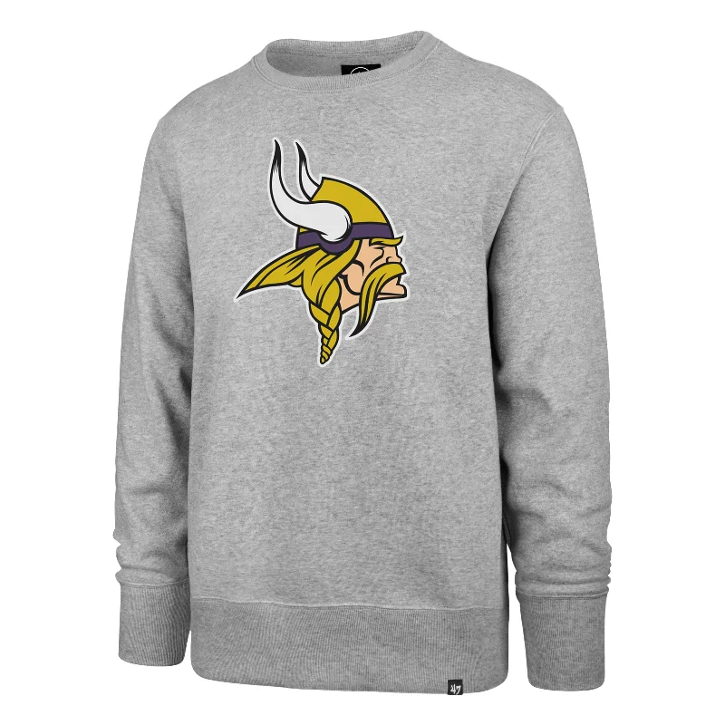 mens hoodie with comfortable athletic fit-MINNESOTA VIKINGS IMPRINT '47 HEADLINE CREW