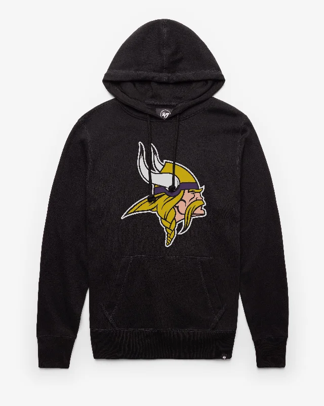 mens hoodie for trendy outdoor style-MINNESOTA VIKINGS IMPRINT '47 HEADLINE HOOD