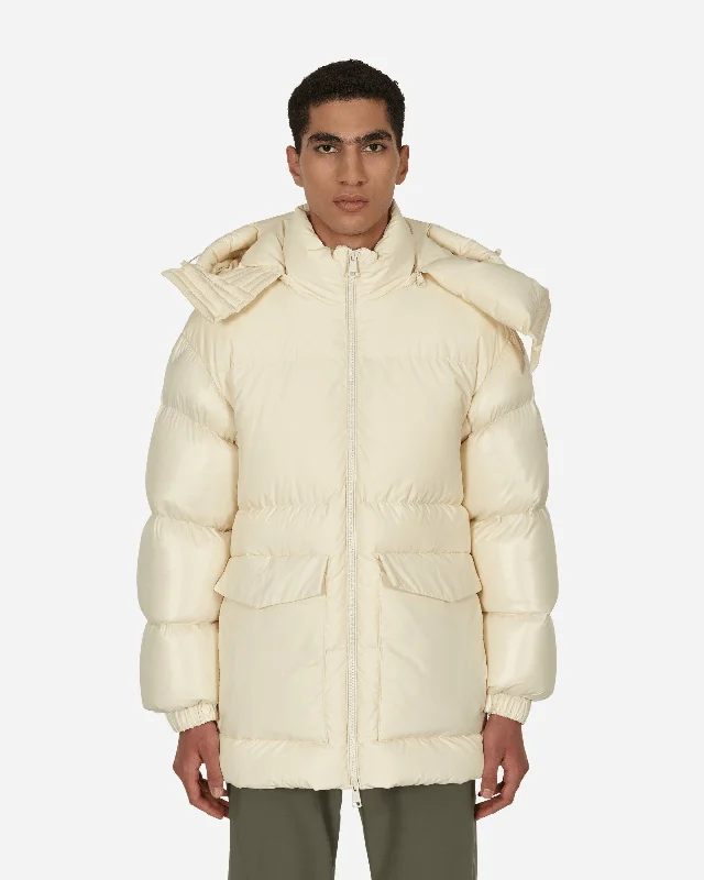 men's jackets with easy-to-store design-2 Moncler 1952 Bressay Down Jacket Beige