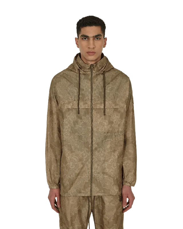 men's jackets with extra thermal layers-2 Moncler 1952 Chahiz Hooded Jacket Green