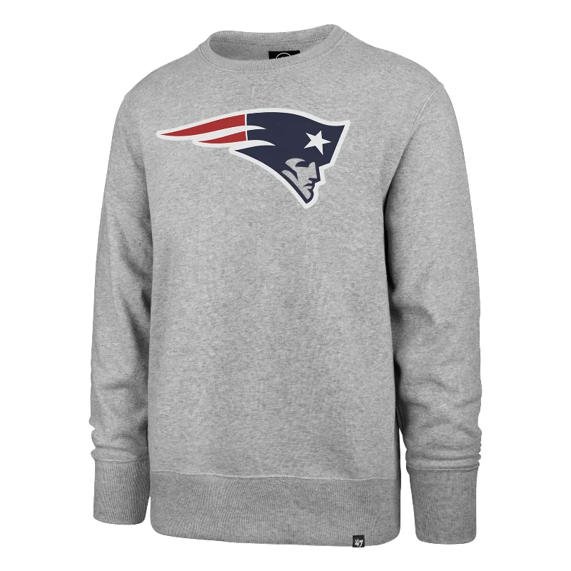 mens hoodie with soft-touch feel-NEW ENGLAND PATRIOTS IMPRINT '47 HEADLINE CREW