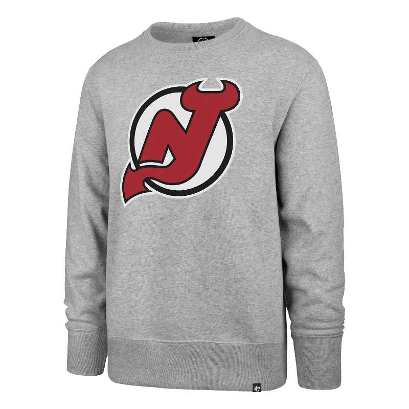 mens hoodie for gym sessions and daily wear-NEW JERSEY DEVILS IMPRINT '47 HEADLINE CREW