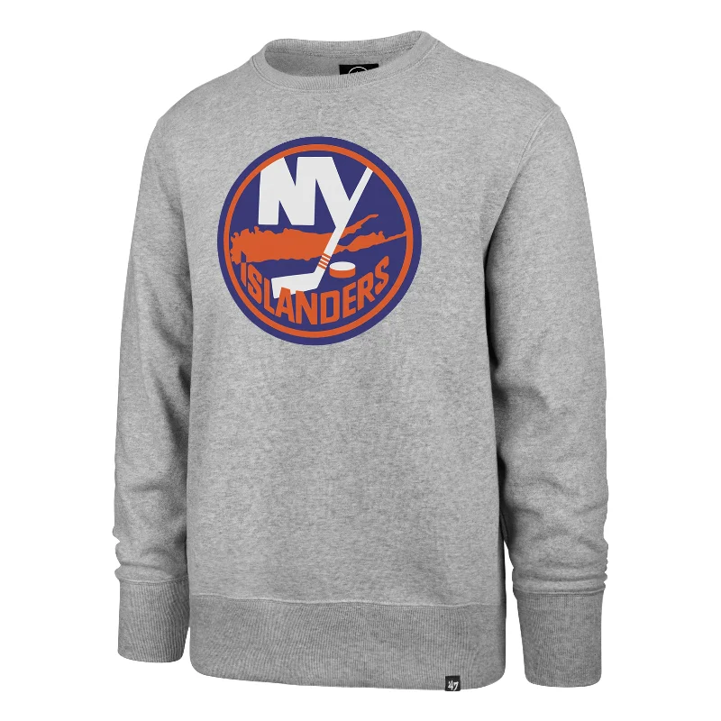 mens hoodie for relaxed, functional wear-NEW YORK ISLANDERS IMPRINT '47 HEADLINE CREW