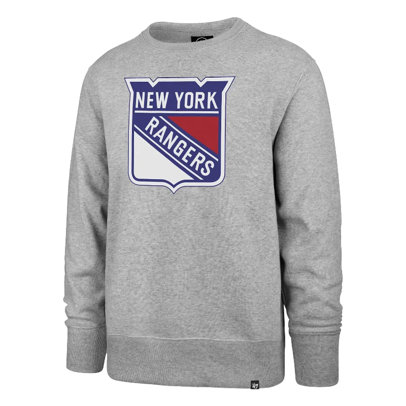 mens hoodie with innovative design-NEW YORK RANGERS IMPRINT '47 HEADLINE CREW