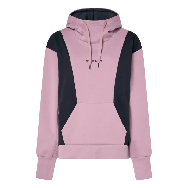 mens hoodie for versatile everyday wear-Oakley Rosy RC Fleece Hoodie Toadstool