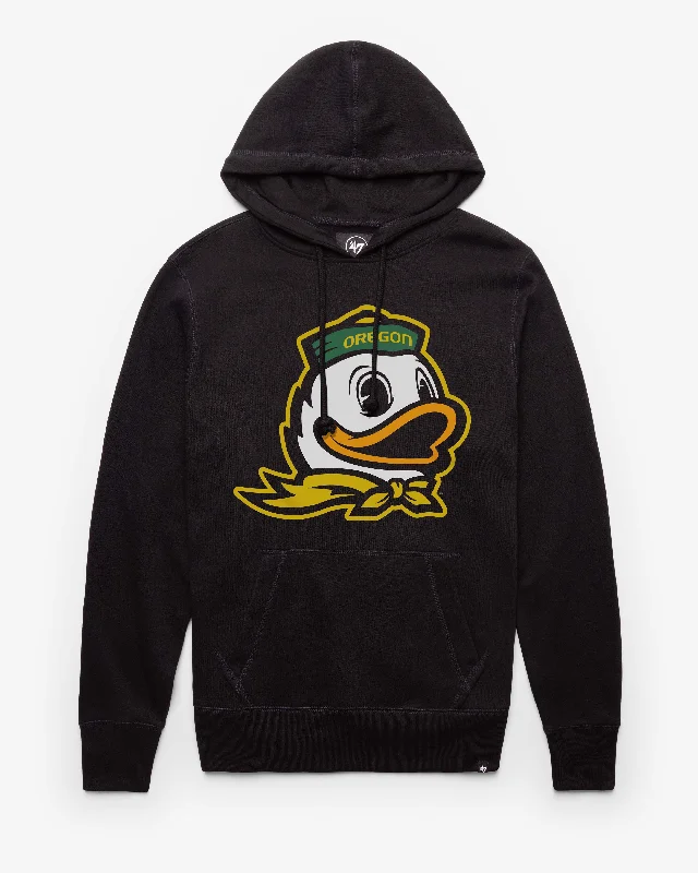 mens hoodie for sporty weekend wear-OREGON DUCKS IMPRINT '47 HEADLINE HOOD