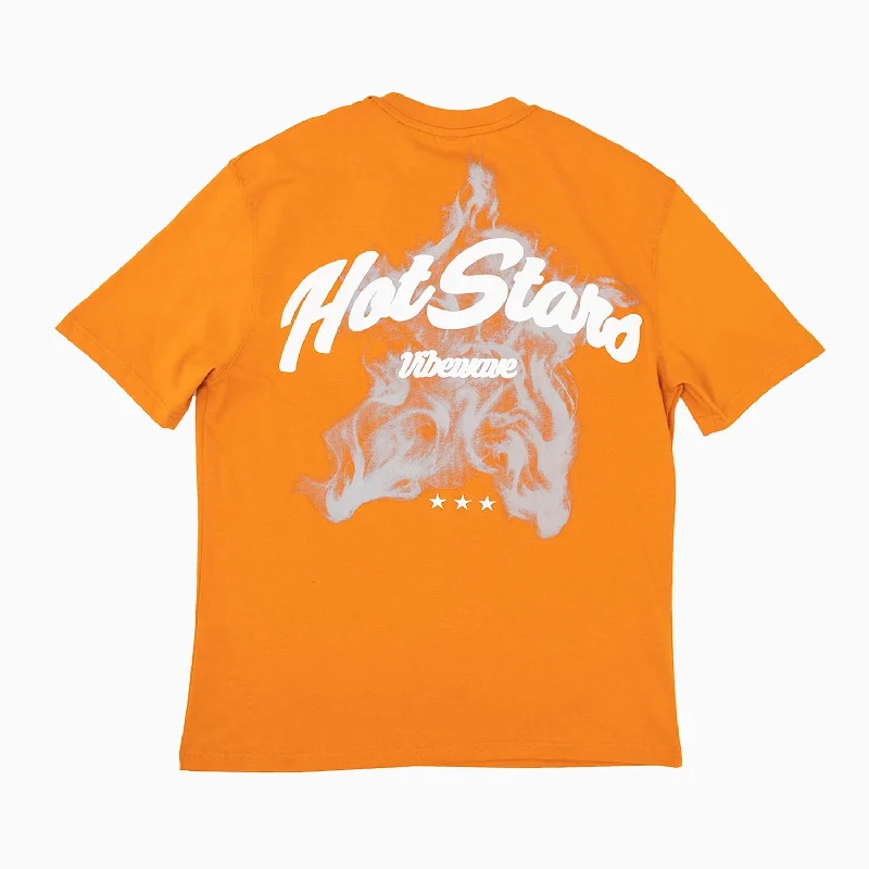 Men’s short-sleeve zest shirts-Men's Hot Star Graphics Crew Neck T-Shirt