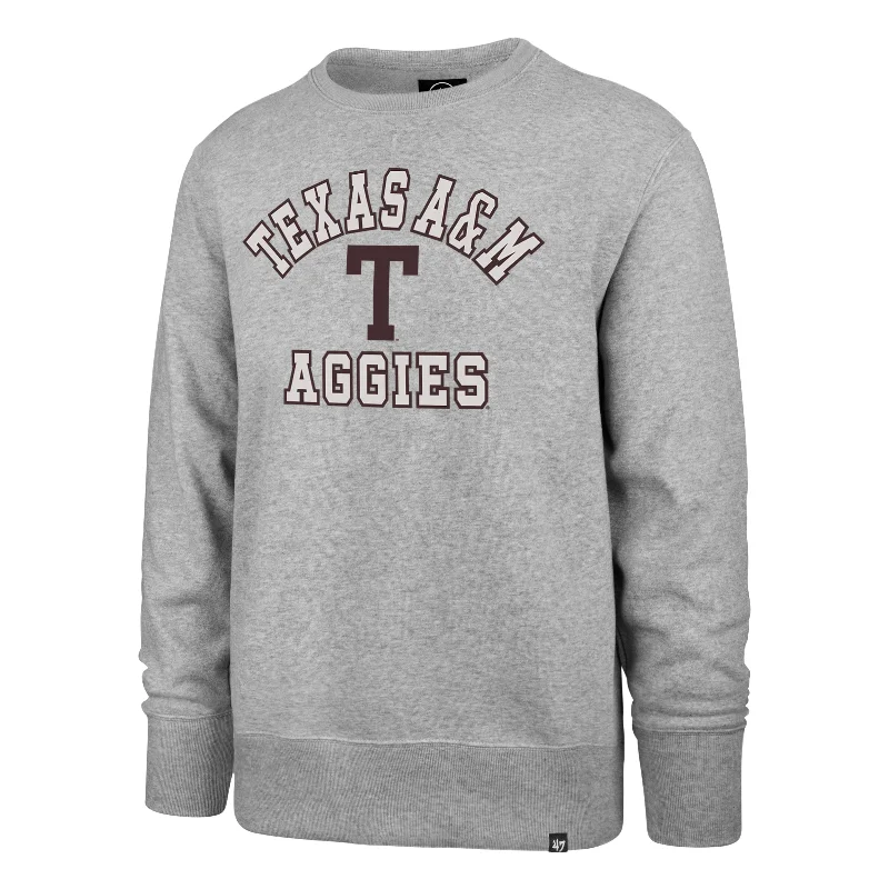 mens hoodie for stylish outdoor activities-TEXAS A&M AGGIES VINTAGE '47 HEADLINE CREW