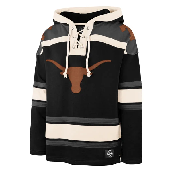 mens hoodie for cool morning workouts-TEXAS LONGHORNS SUPERIOR '47 LACER HOOD