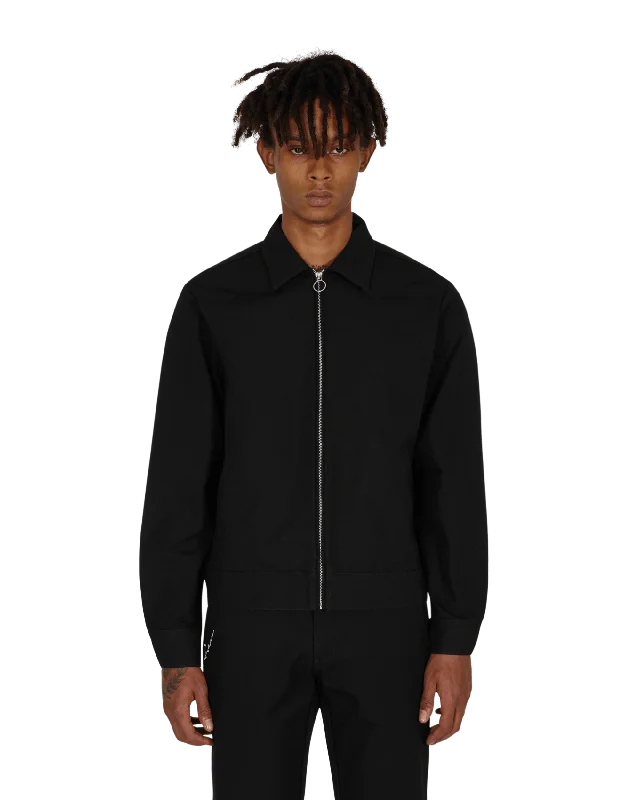 men's jackets with active fit design-Slam Jam x Julian Klincewicz Jacket Black