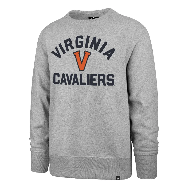 mens hoodie with stylish design features-VIRGINIA CAVALIERS VINTAGE IMPRINT '47 HEADLINE CREW