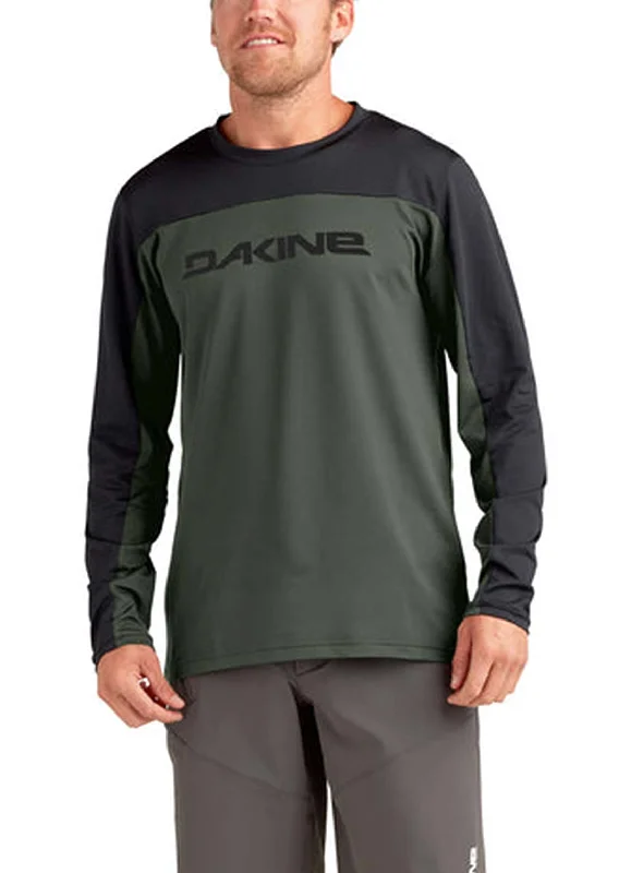 Men’s short-sleeve oust tops-Dakine Men's Syncline Long Sleeve Club Bike Jersey