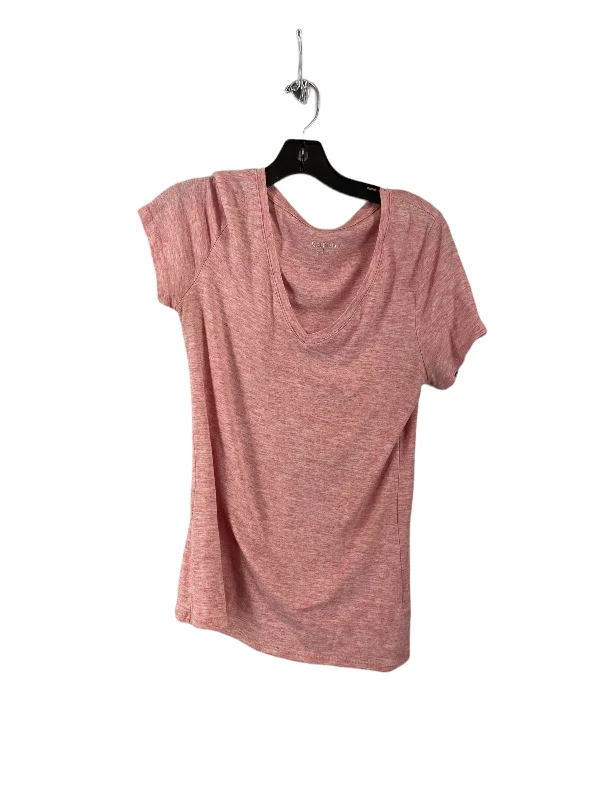 Men’s short-sleeve jolt tees-Pink Top Short Sleeve Basic Merona, Size M