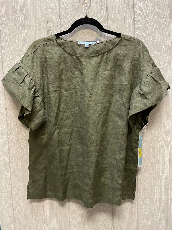 Men’s short-sleeve lilt tees-Top Short Sleeve By Antonio Melani In Green, Size: L