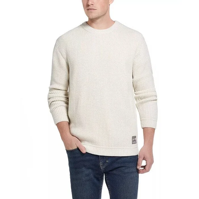 Men's perihelion sweater-Weatherproof Vintage Men's Stitched Sweater Med Beige Size S - Medium