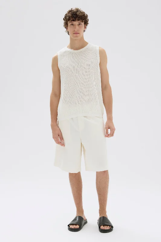 Men’s short-sleeve oust tops-Carlo Knit Tank