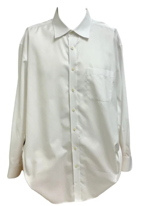 Men’s short-sleeve rusk tees-Charles Tyritt Men’s Shirt White 18/35