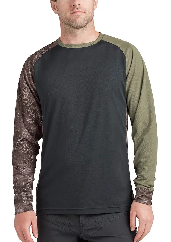 Men’s short-sleeve oust tops-Dakine Men's Thrillium Long Sleeve Bike Jersey