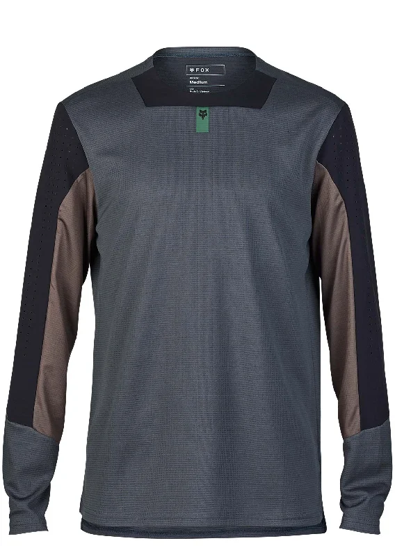 Men’s short-sleeve fawn shirts-Fox Men's Defend Long Sleeve Jersey