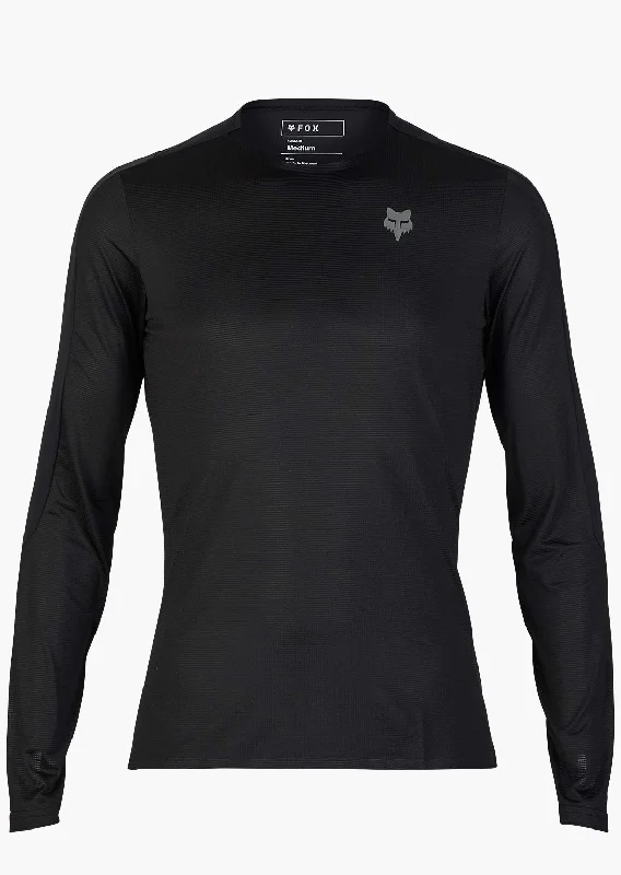 Men’s short-sleeve zing tees-Fox Men's Flexair Ascent Long Sleeve Jersey