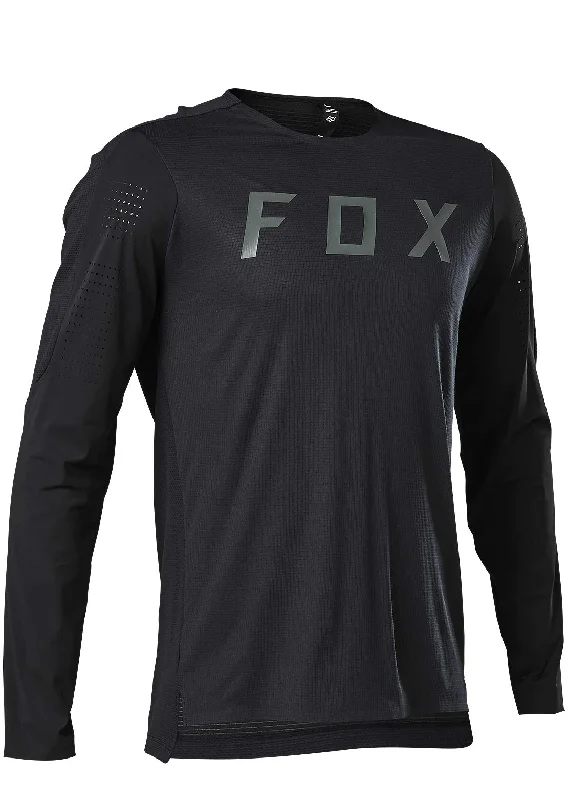 Men’s short-sleeve tope shirts-Fox Men's Flexair Pro Long Sleeve Jersey