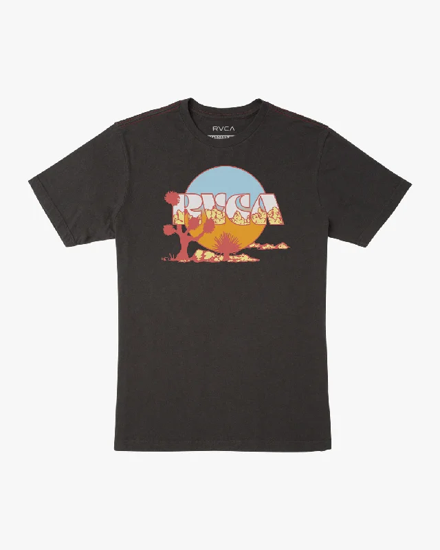 Men’s short-sleeve meld tops-Jay Tree Tee - Pirate Black