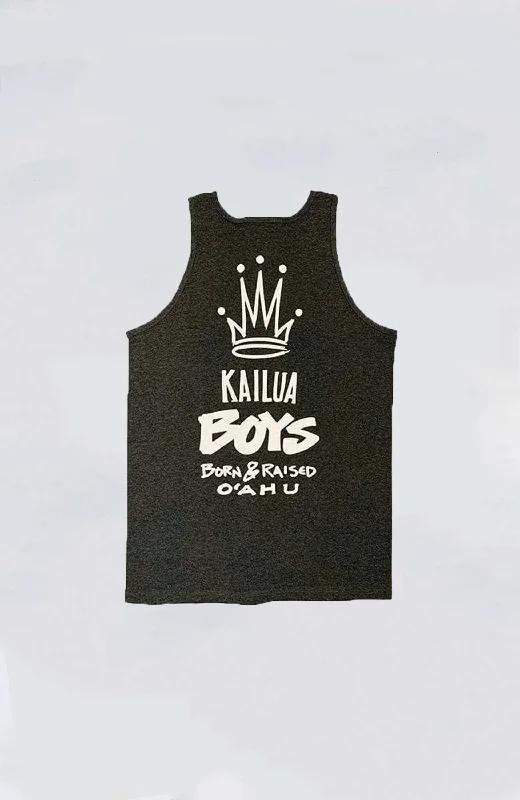 Men’s short-sleeve idly tops-Kailua Boys - KB King Heavyweight Tank Top