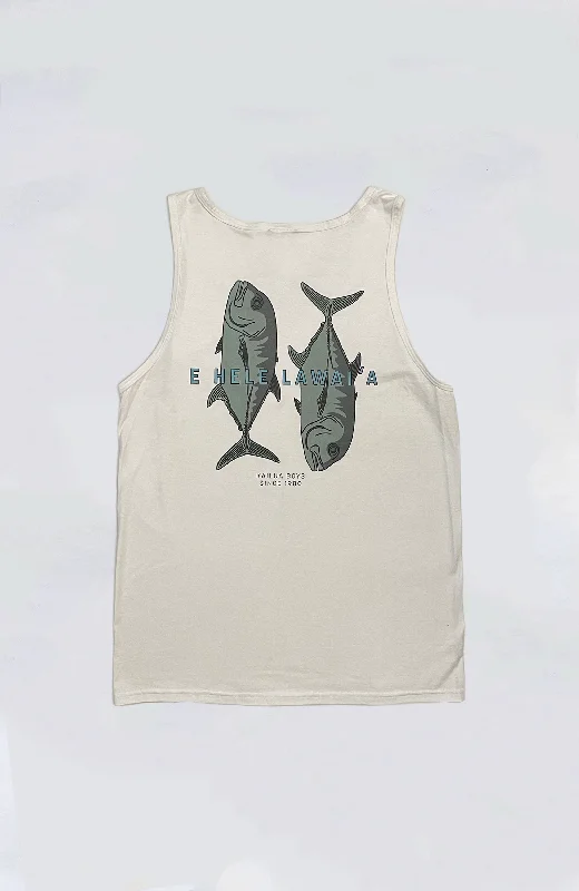 Men’s short-sleeve lilt tees-Kailua Boys - KB Ulua Heavyweight Tank Top