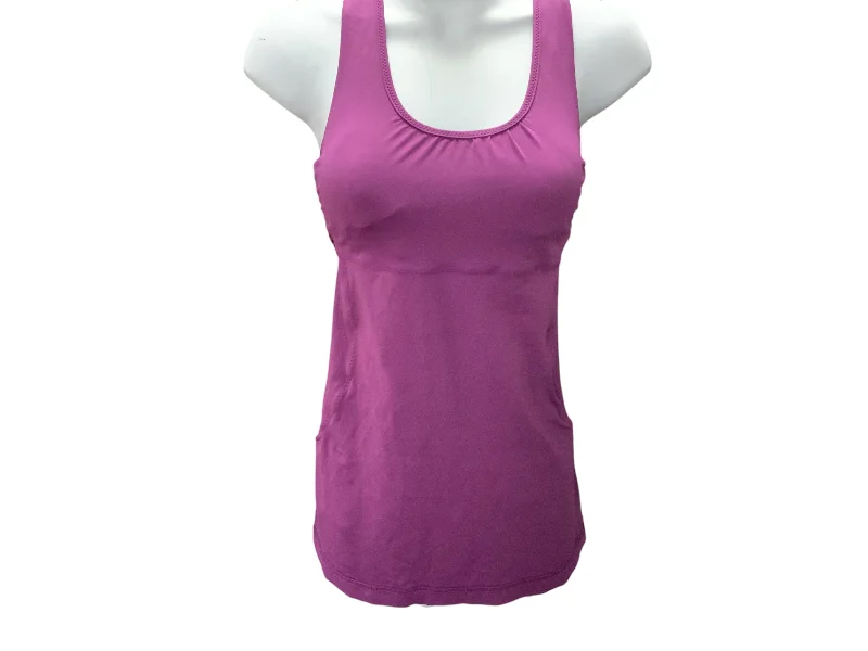 Men’s short-sleeve dint tees-Lululemon Women's Tank Purple XS