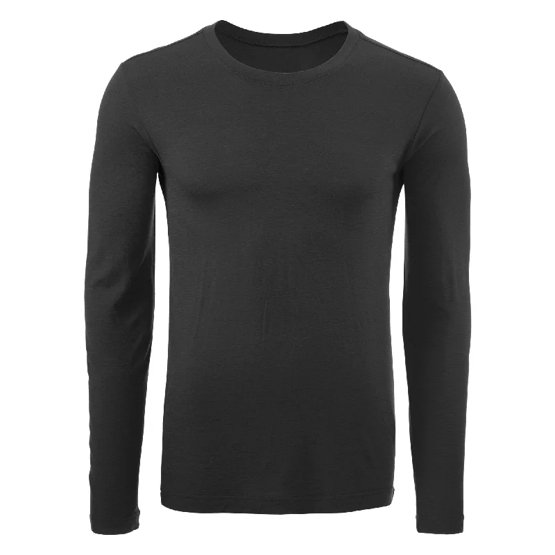 Men’s short-sleeve idly polos-Men's Alpaca & Pima | Long Sleeve Crewe Thermal Top